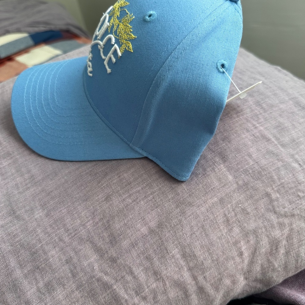 Anthropologie Coney Island Picnic Script Baseball Cap NWT - Picture 5 of 8